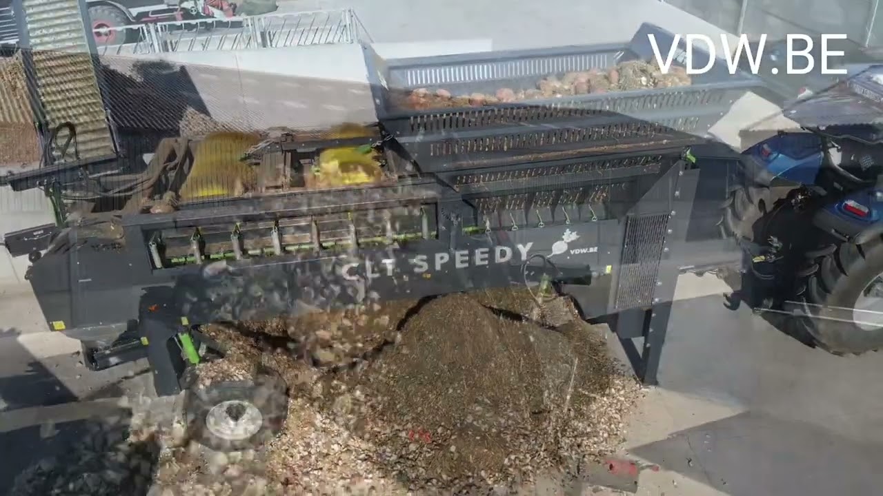 VDW Constructie Agricultural Machinery --- Beet cleaner/cutter "CLT_Speedy"