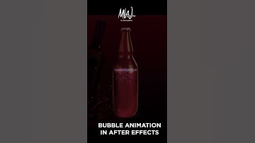 FOAM ANIMATION TUTORIAL IN AFTER EFFECTS #aftereffect#shorts #tutorial  #animation