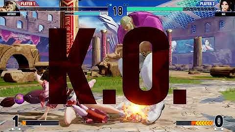 Antonov (Ultimate costume mod) vs Mai (Ultimate costume mod) | KOFXV mods | CPU vs CPU