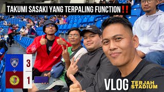 JDT 3-1 NEGERI SEMBILAN !! DAPAT GOLL SEBIJIK SUDAH CUKUP MEMBUATKAN KAMI HAPPY !! VLOG