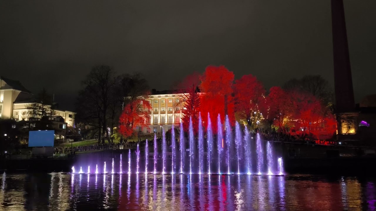 Valoviikkojen avajaiset, Tanssivat vedet. Speak Softly Love (From 