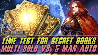 War Of The Visions Final Fantasy Brave Exvius Gameplay Secret Book Clear Time Test Multi VS Regular screenshot 5