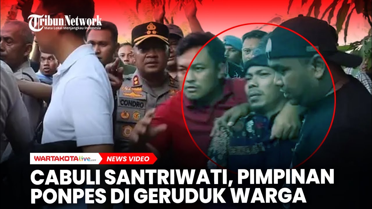 Diduga Telah Cabuli Santriwati, Pimpinan Ponpes di Serang Digeruduk Warga