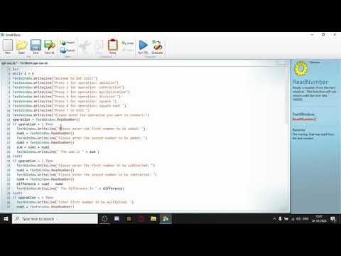 Small basic simple calculator