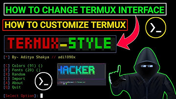 How to Change Termux Interface | Termux ka Interface Kaise Change Kare
