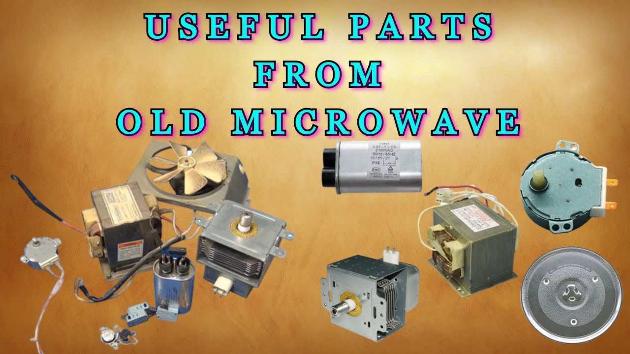 Parts of a Microwave: Microwave Parts Diagram