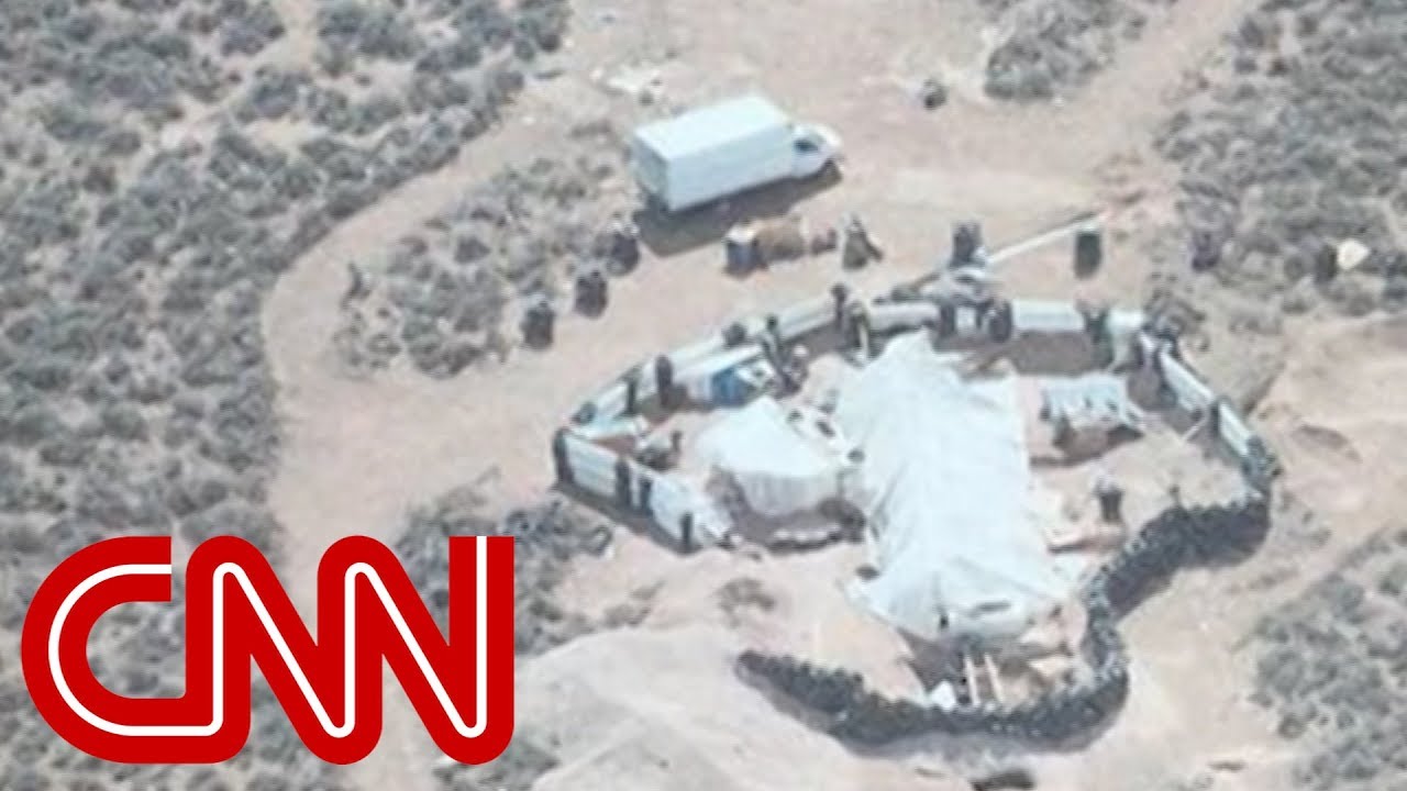 11 children rescued from New Mexico compound - YouTube