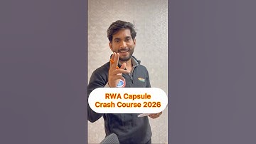 UP Board Class 12 Crash Course 2026 | Capsule Crash Course 2026 #rwa #upboard2026