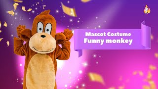 Funny monkey Mascot Costume