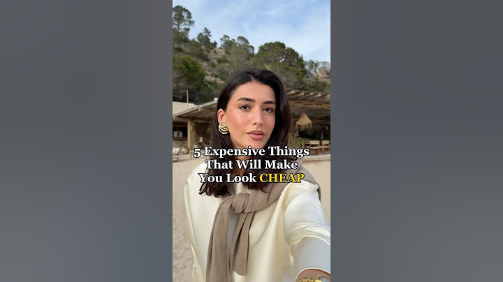5 Things That Although Are Expensive - Will Make You Look Cheap! #oldmoney #oldmoneyaesthetic