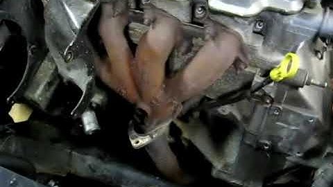 Engine Removal part 1