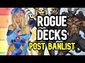Yugioh best rogue decks tier list  post banlist april 2024 format