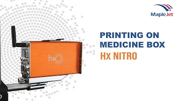 Printing on Medicine Box with Hx Nitro
