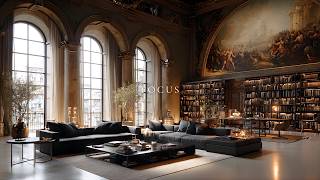 a space where thought settles | deep focus, studying, and quiet work sessions