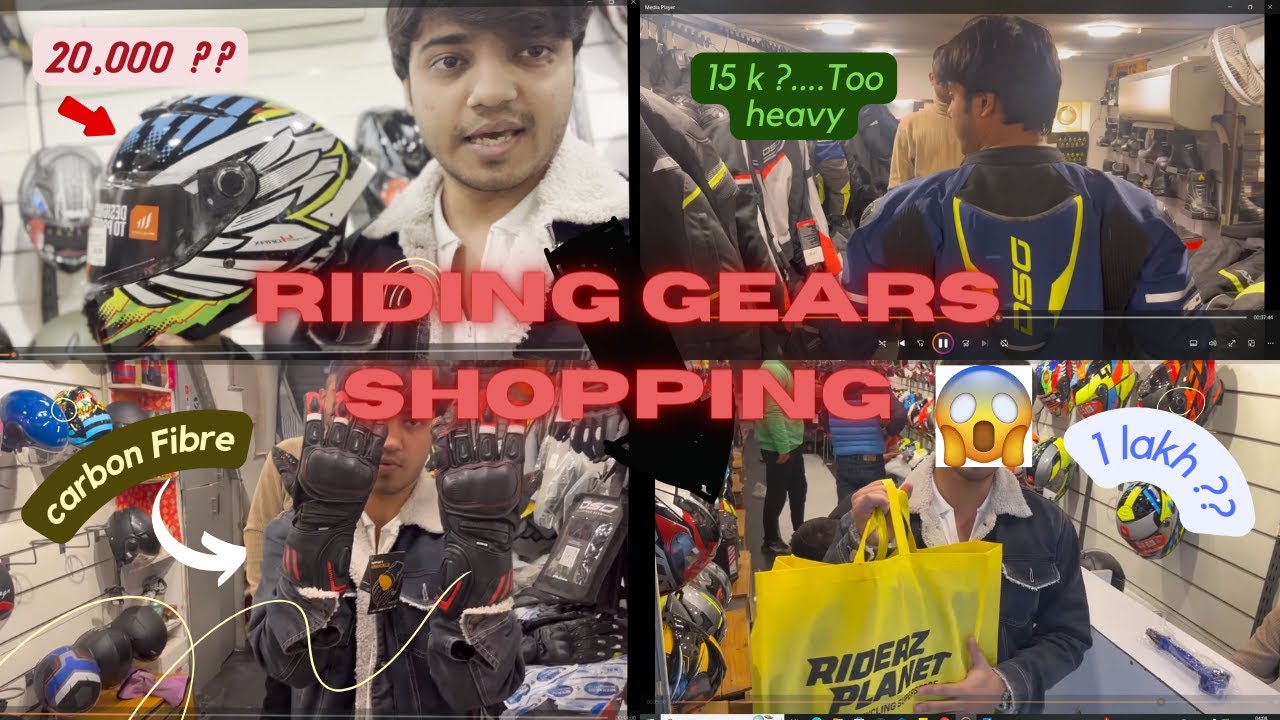 Spent 1L💸 on riding gears for SUPERBIKE 🏍️ Best Riding Gear and