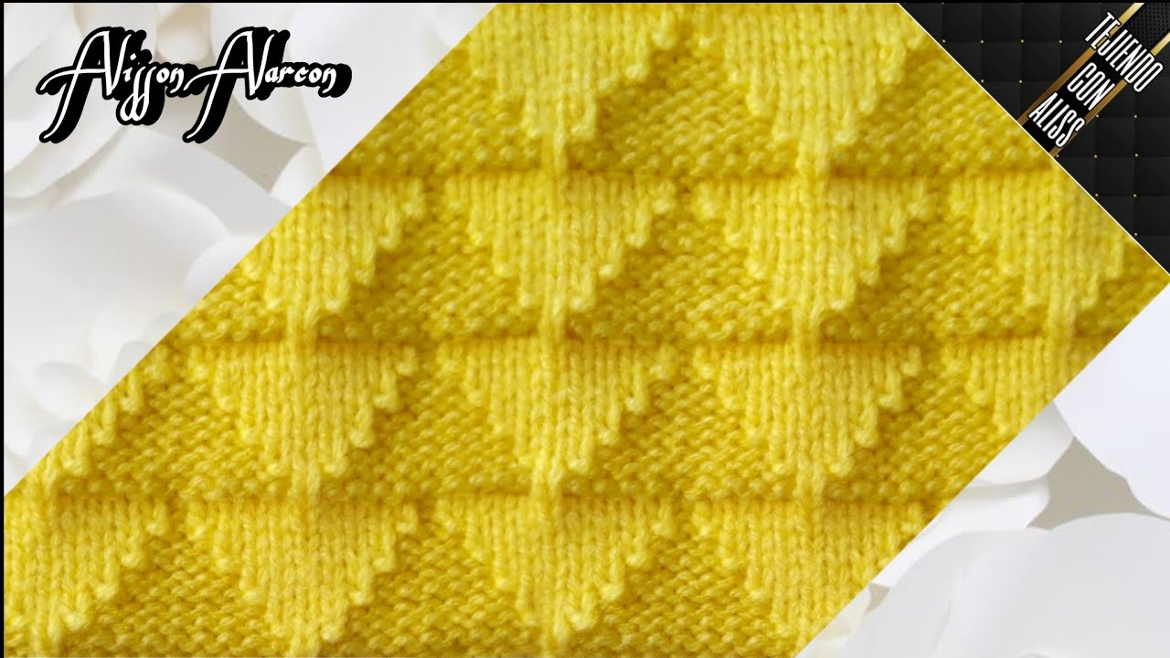 #688 - TEJIDO A DOS AGUJAS / knitting patterns / Alisson . A