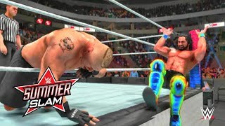 WWE SummerSlam 2019 Brock Lesnar VS. Seth Rollins (UNIVERSAL CHAMPIONSHIP) FULL MATCH