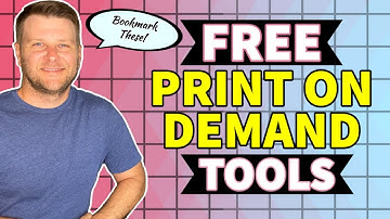 FREE Print On Demand Tools & Resources: Graphics, Fonts, Research, Etc