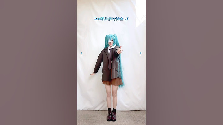 【初音ミクコスで踊ってみた】Knock Knock / ピラフ星人【TikTok】【神綺杏菜】#Shorts