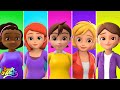 Five Little Mommies, Cartoon Video and Fun Learning Rhyme for Kids