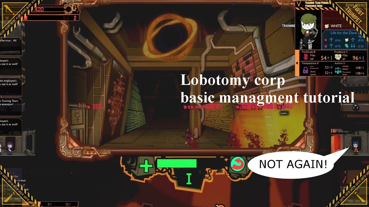 Lobotomy Corp Basic Management Tutorial Youtube - loboto!   my corp basic management tutorial