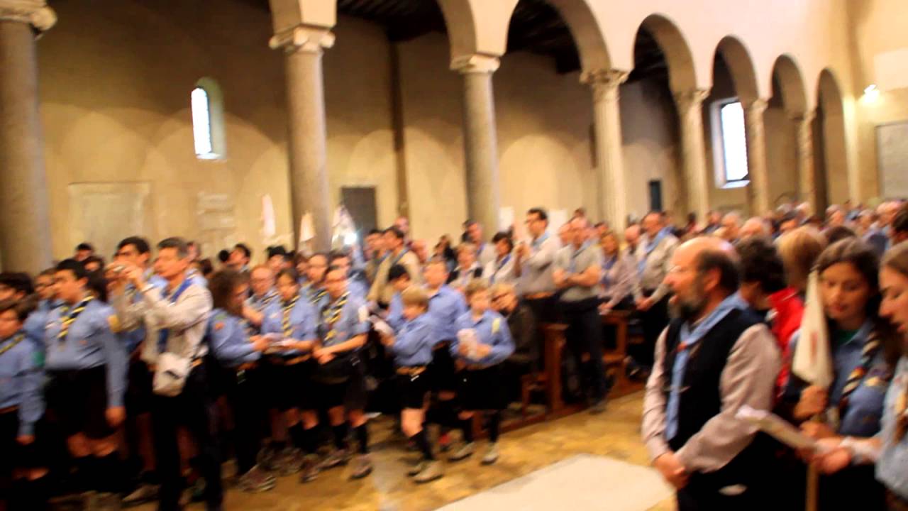 Madonna Degli Scout - Card. Ravasi - San Giorgio in Velabro (2016)