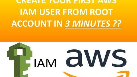 Create Your First AWS User Account From Root User