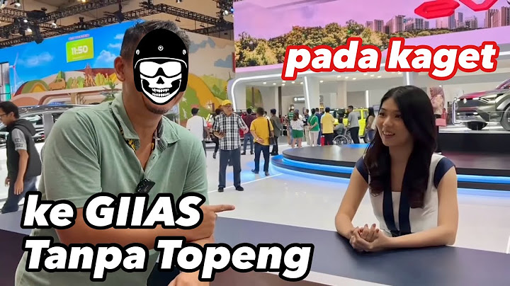 Tanpa Topeng ke GIIAS untuk “ngobrol-ngobrol” dengan para penjaga