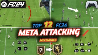 12 combined overpowered and effective attacking tricks on EA FC24_@deepresearcherFC