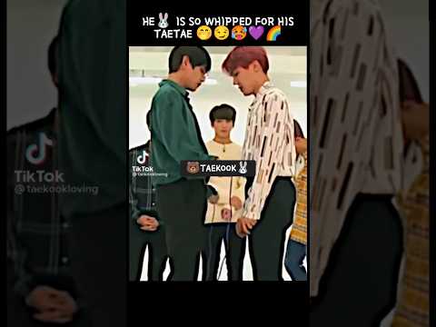 What are you looking at JEON 🤭😏 || taekook forever ||💜💚🌈 #bts #taekook #youtubeshort