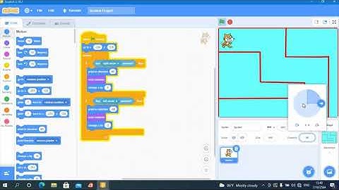 สร้างเกมเขาวงกดด้วยโปรแกรม Scratch By ครูต้น