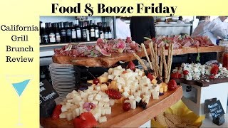 Food and booze friday! california grill brunch review