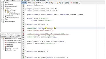 HolaMundo   J2ME Aplicaciones Moviles