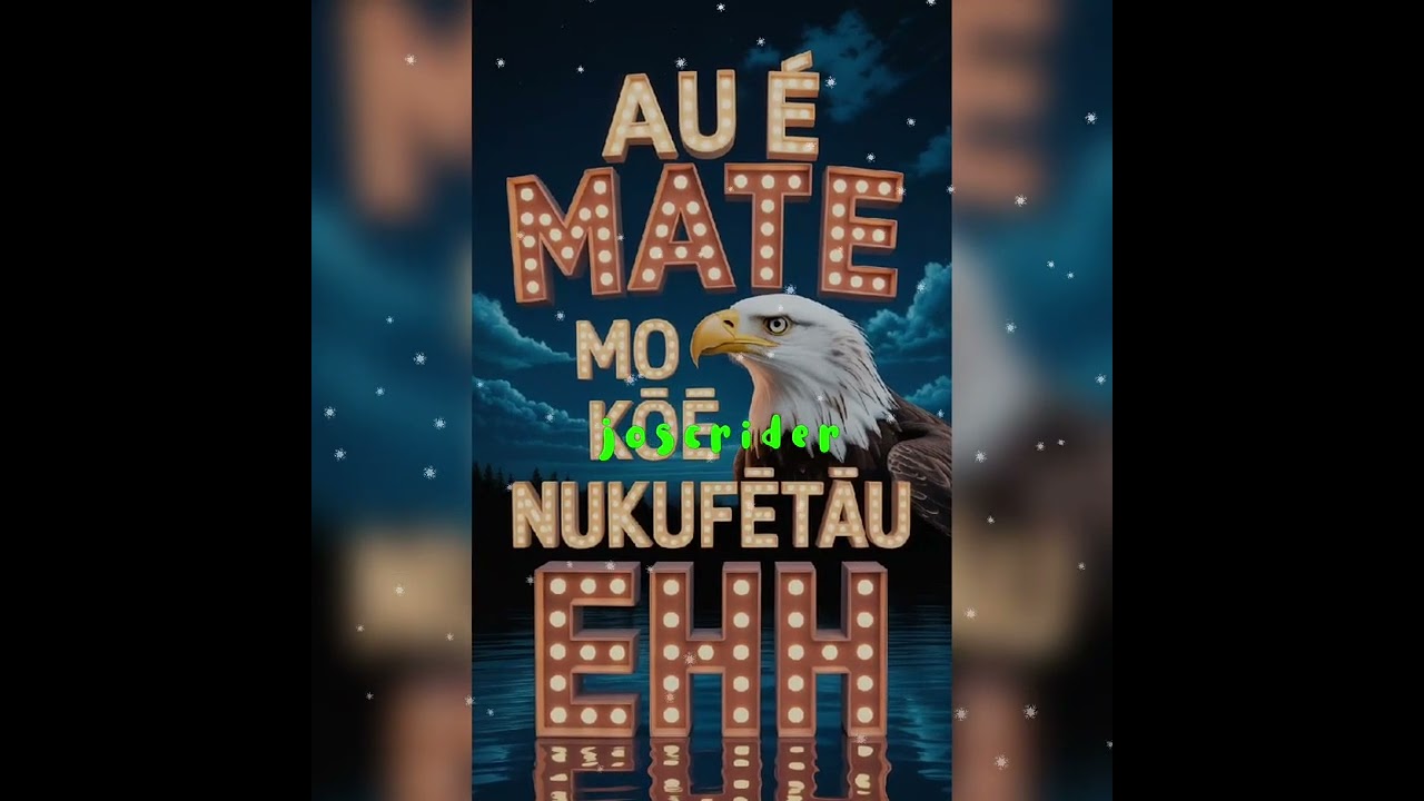 Au E Mate Mo Koe NUKUFETAU - (UPDATE VERSION 2026) ~ Joscrider 🇹🇻 🎶 | Tuvalu Song 