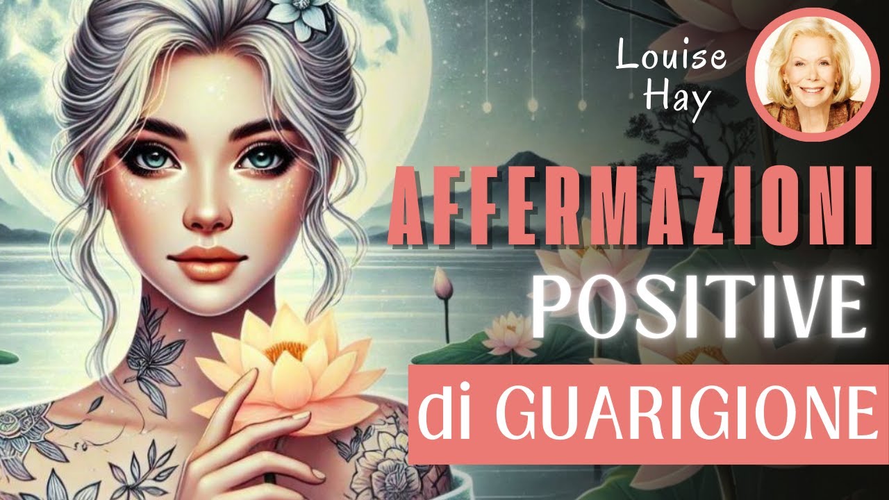 Louise Hay affermazioni positive potenti di guarigione | 10 minuti per sentirti meglio | L.Hay ita