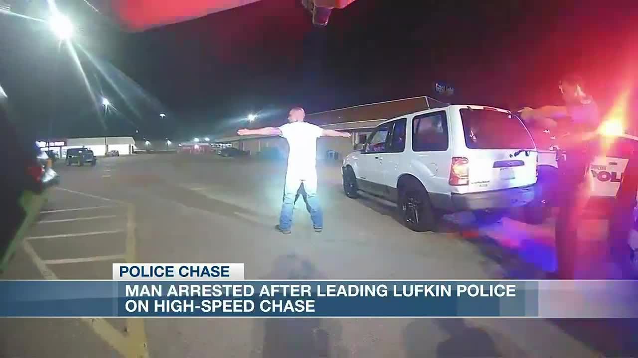 Zavalla man arrested following high-speed chase with Lufkin police ...