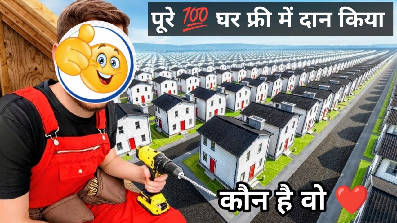 Mrbeast Ne 100 Pariwaron Ki Jindgi Badel Di 🥳|| 