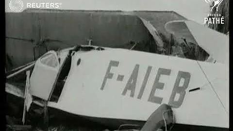 French airliner crashes in Hurst Village (1926)