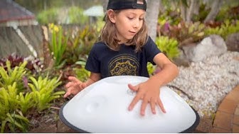 Germination' by Sunnisessionz. The young talented Handpan Kid