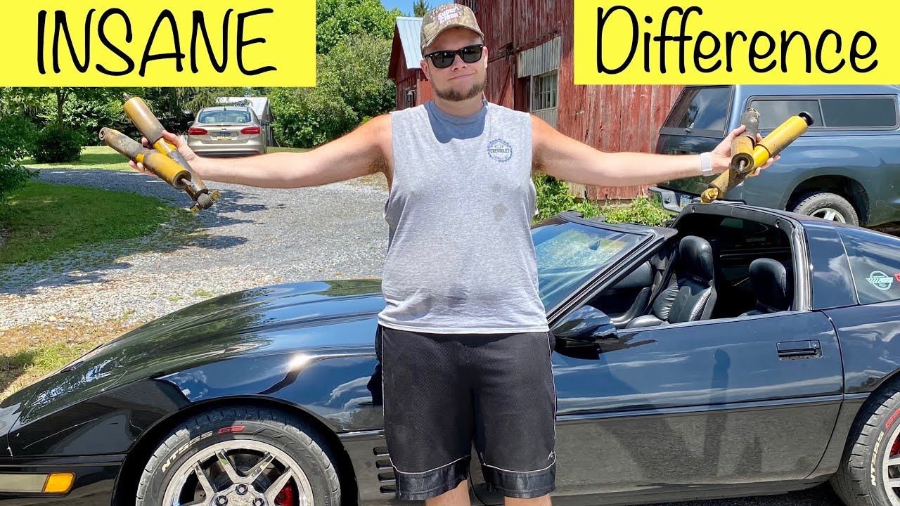 Замена амортизаторов на Corvette C4... ОГРОМНОЕ улучшение!