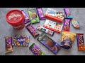 100 of chocolates and candies unboxing, surprise toys, chocolate opening video,Cadbury celebration