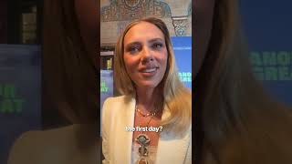 Scarlett Johansson's discomfort as first-time director on 'Eleanor The Great' was good #shorts