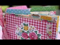 4x6 Recipe Album Tutorial Mini Album File Folder Album Easy in Minutes!