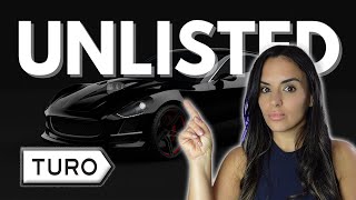 HUGE change for Turo hosts! Cars will be unlisted!