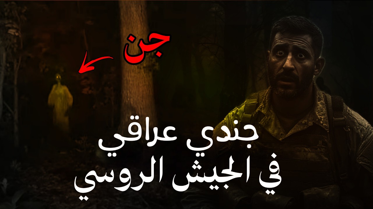 Иракский солдат российской армии сталкивается с джиннами в лесу.