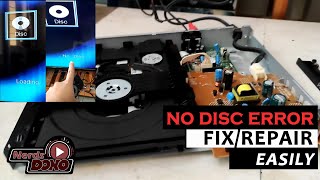 cd dvd player 'no disc' error fix / repair