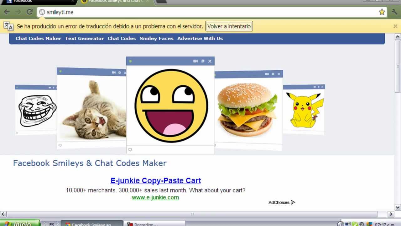 Como Crear Tu Propio Meme Para El Chat De Facebook YouTube