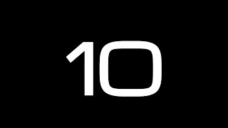 10 Second Countdown Timer / NO SOUND