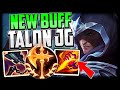 TALON BUFFS MADE HIM BETTER THAN KAYN! Talon Jungle Guide HOW TO CARRY LOW ELO! - League of Legends