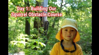 Squirrel Obstacle Course: Day 1!